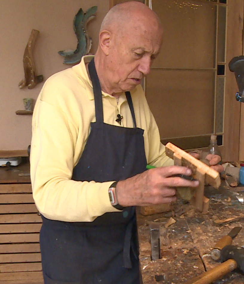 Tony Torrhihon in seinem Atelier